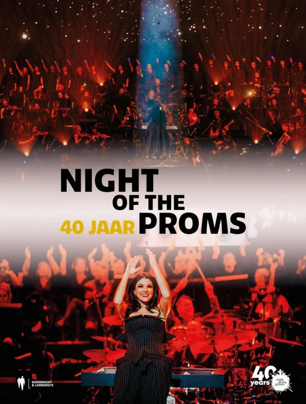 Night of the Proms 40 jaar – Dennis Vanslembrouck – boek cover