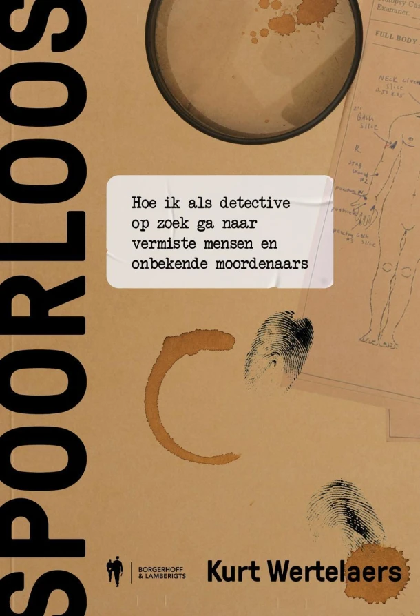 Spoorloos – Kurt Wertelaers – boek cover
