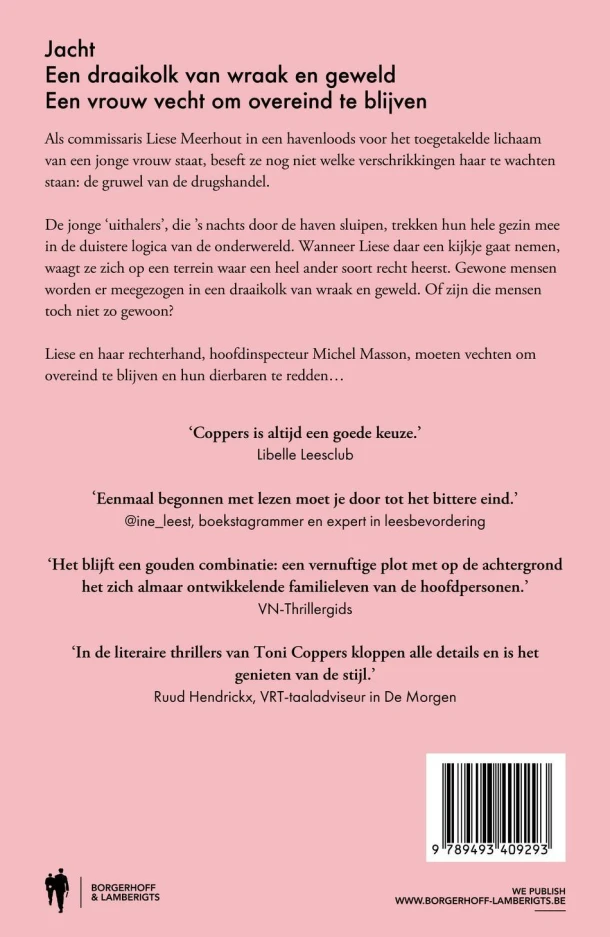 Jacht – Toni Coppers – boek cover