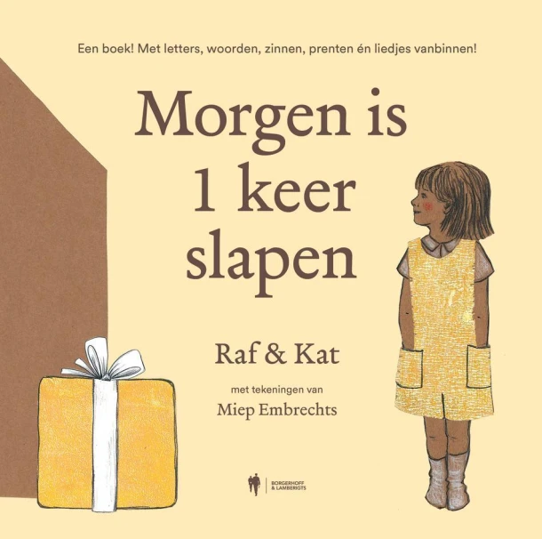 Morgen is 1 keer slapen – Katrien De Bruycker – boek cover