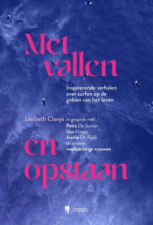 Met vallen en opstaan – Liesbeth Claeys – boek cover