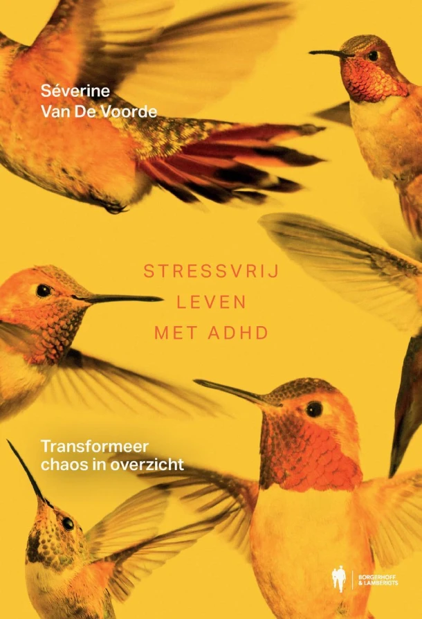 Stressvrij leven met ADHD – Séverine Van De Voorde – boek cover