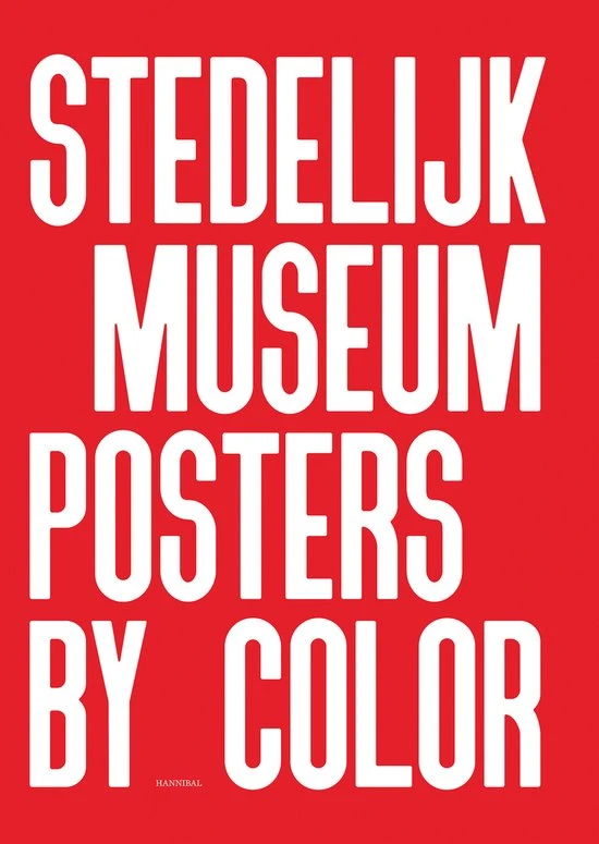 Stedelijk Museum Posters by Color – Thomas Castro – boek cover