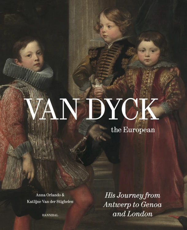 Van Dyck, the European – Ann Orlando – boek cover