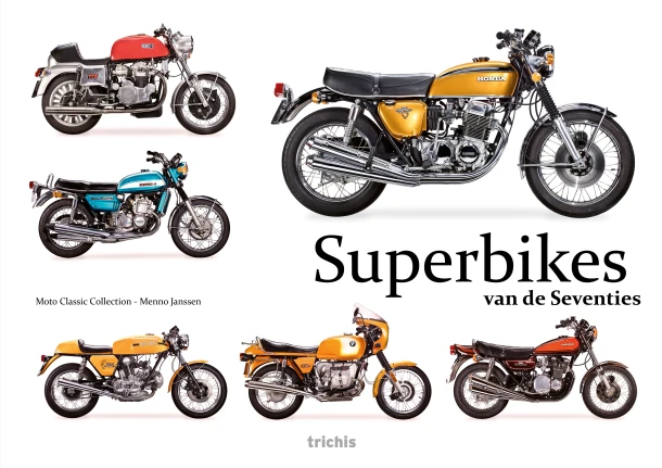 Superbikes van de Seventies – Menno Janssen – boek cover