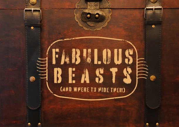 Fabulous beasts (and where to hide them) – Olivier Van Gierdeghom – boek cover