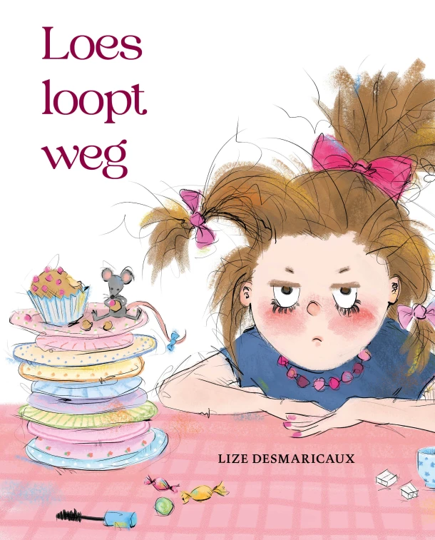 Loes loopt weg – Lize Desmaricaux – boek cover