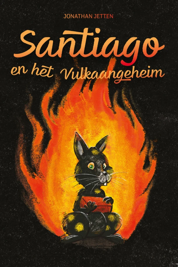 Santiago en het Vulkaangeheim – Jonathan Jetten – boek cover