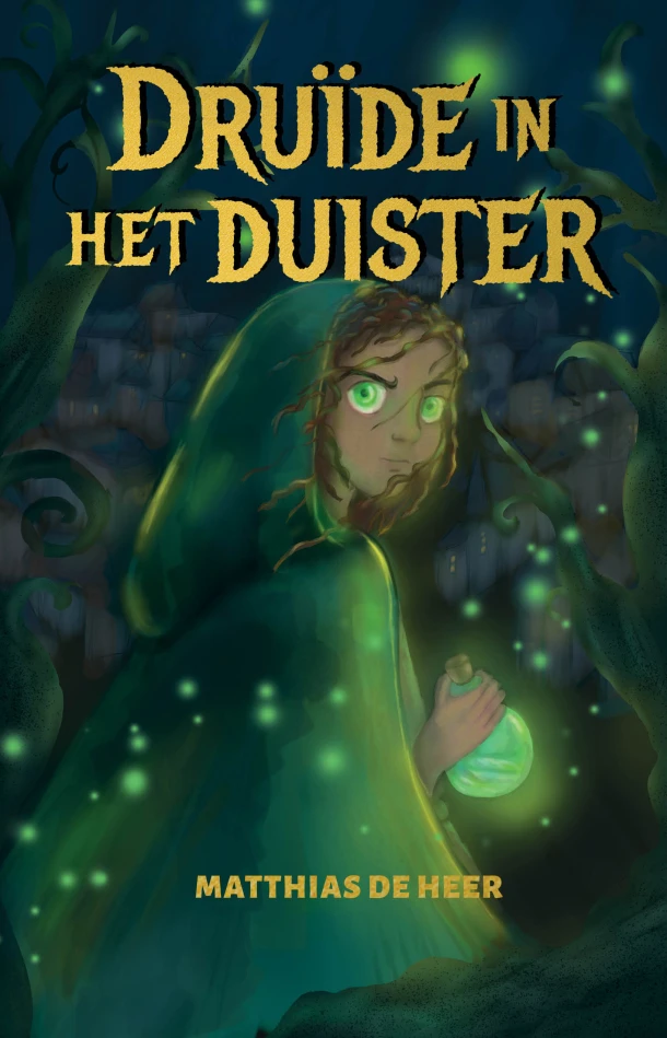 Druïde in het duister – Matthias de Heer – boek cover