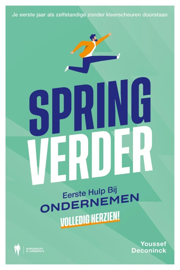 Spring verder – Youssef Deconinck – boek cover