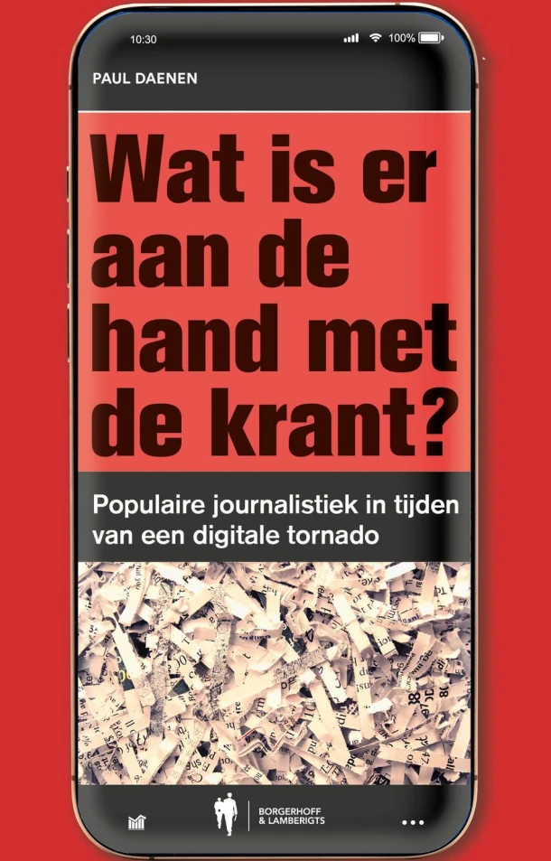 Wat is er aan de hand met de krant? – Paul Daenen – boek cover