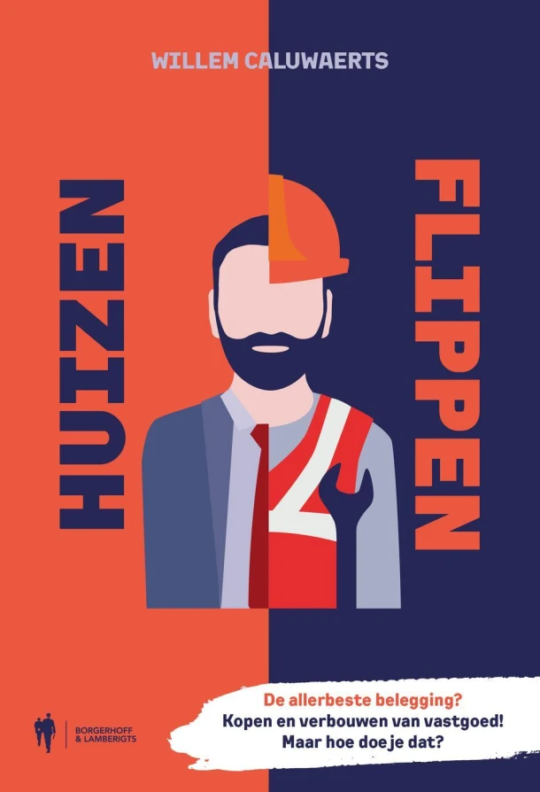 Huizen flippen – Willem Caluwaerts – boek cover