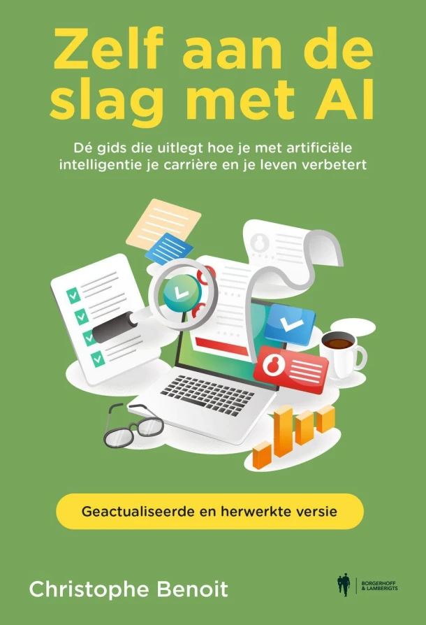 Zelf aan de slag met AI – Christophe Benoit – boek cover