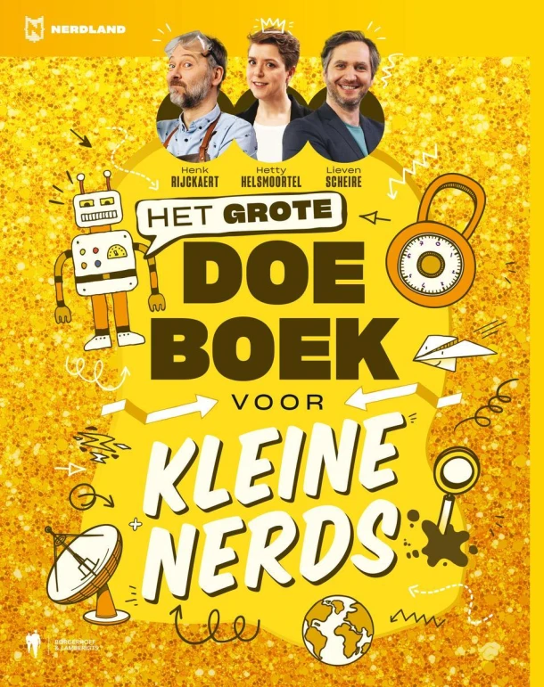 Het Grote Doeboek voor Kleine Nerds – Lieven Scheire – boek cover