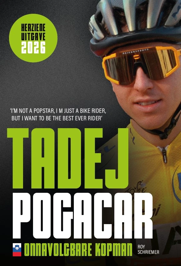 Tadej Pogacar – Roy Schriemer – boek cover