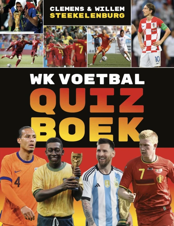 WK Voetbal Quizboek – Clemens Steekelenburg – boek cover