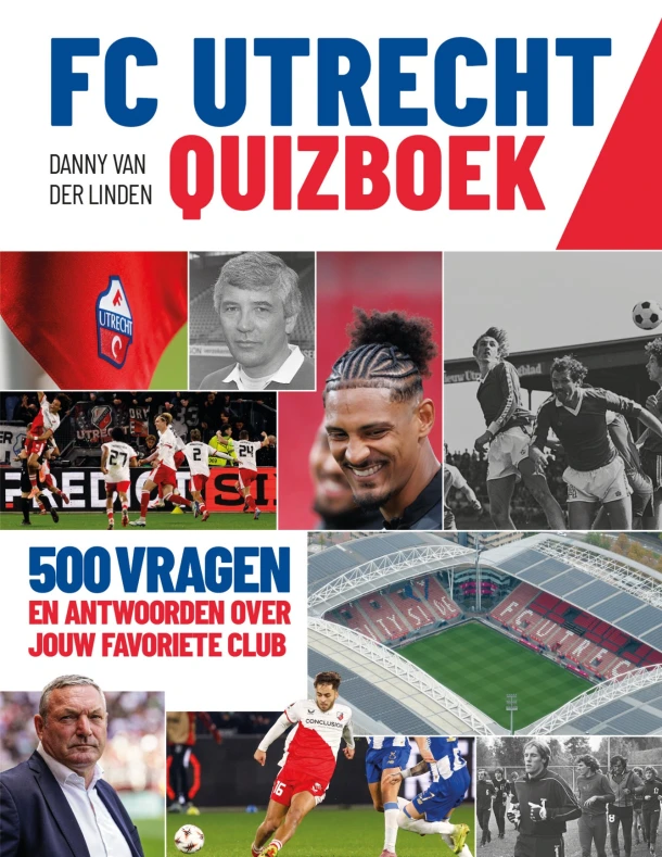 FC Utrecht Quizboek – Danny van de Linden – boek cover