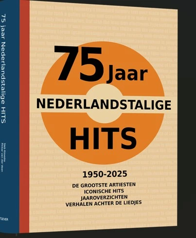75 jaar Nederlandstalige Hits 1950-2025 – Sieb Kroeske – boek cover
