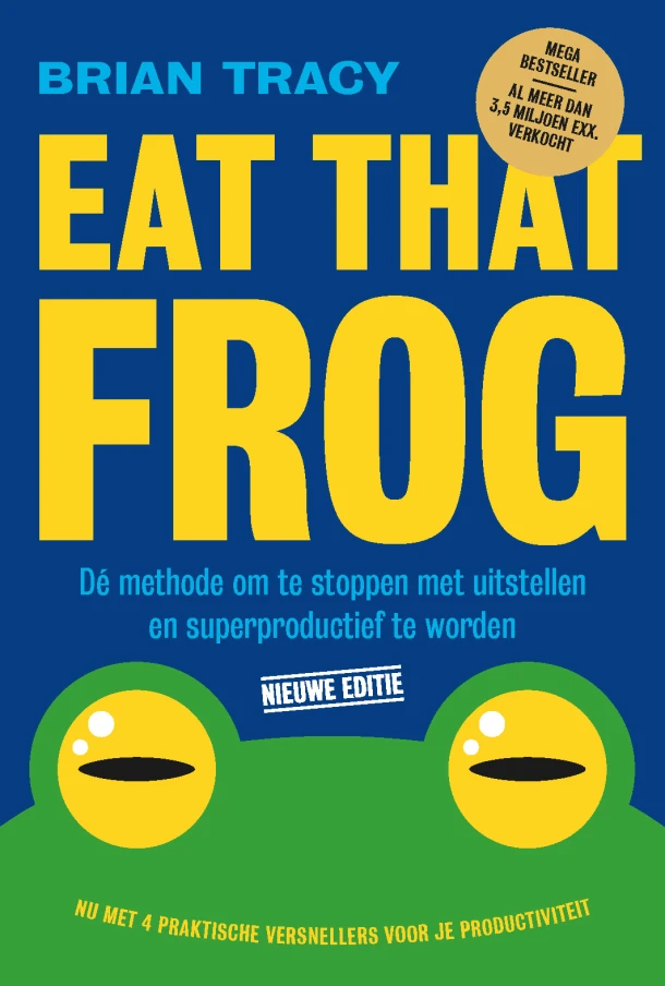 Eat that frog – Brian Tracy – boek cover