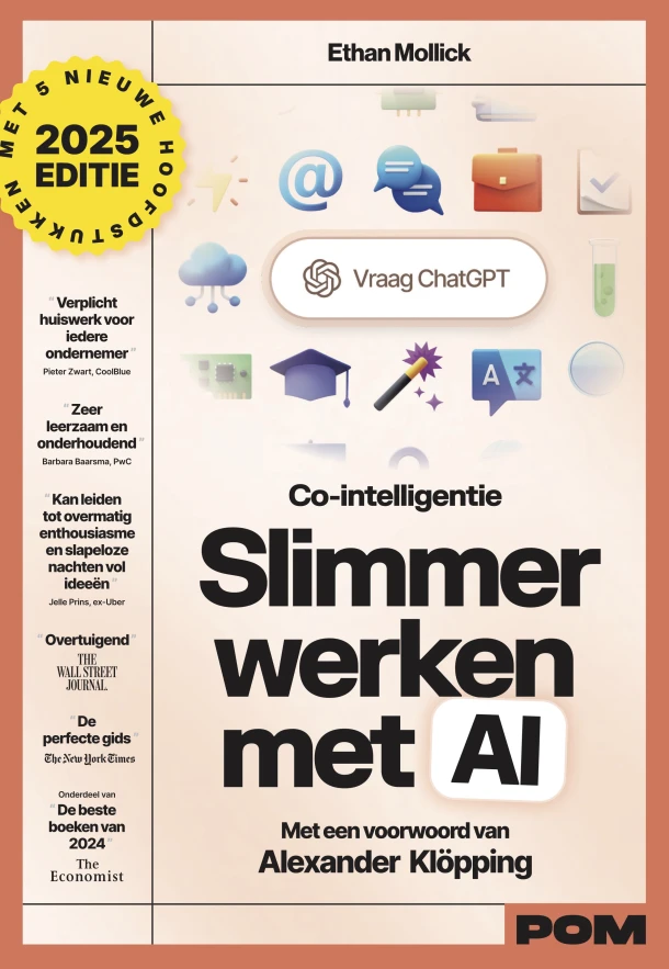 Co-intelligentie: 2025-editie – Ethan Mollick – boek cover