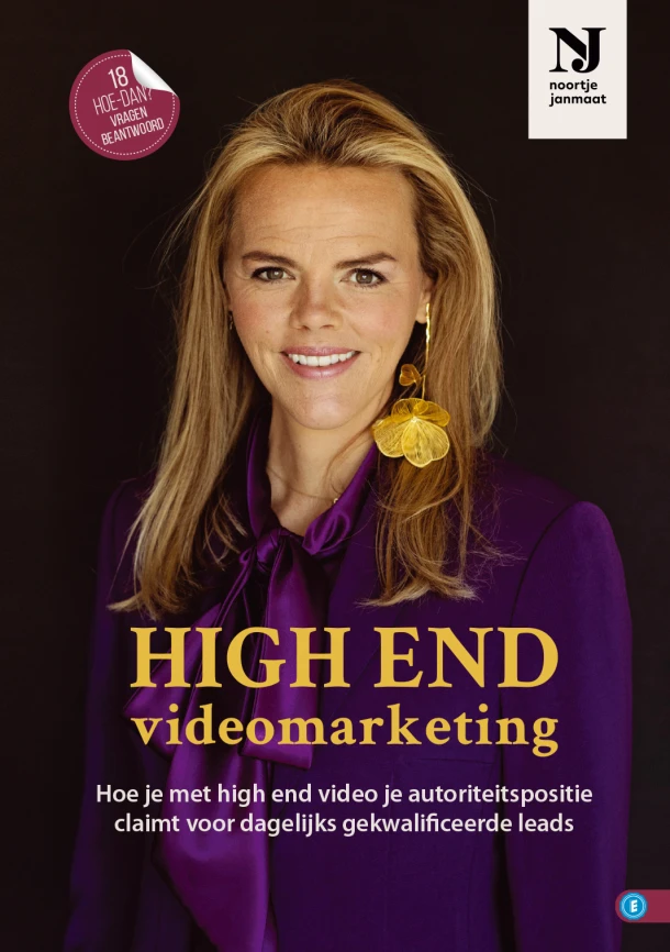 HIGH END VIDEOMARKETING – Noortje Janmaat – boek cover