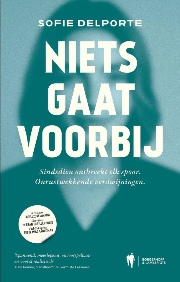 Niets gaat voorbij – Sofie Delporte – boek cover