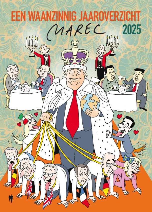 Een waanzinnig jaaroverzicht – Marec – boek cover
