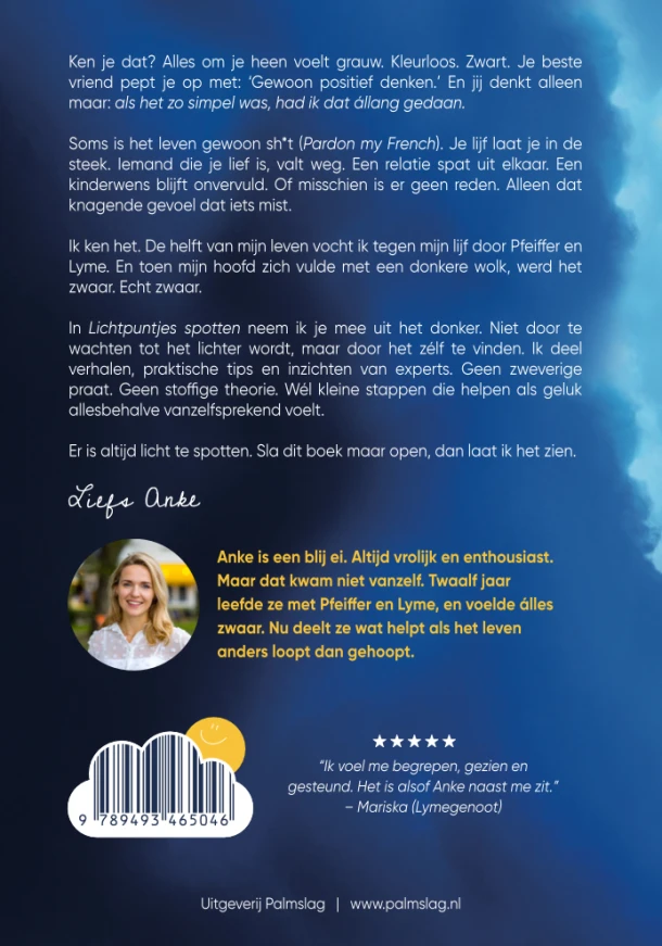 Lichtpuntjes spotten – boek cover