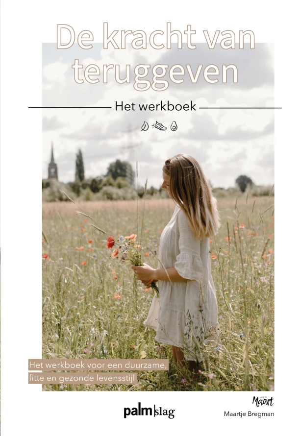 De kracht van teruggeven - het werkboek – Maartje Bregman – boek cover