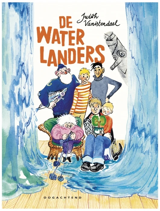 De waterlanders – boek cover