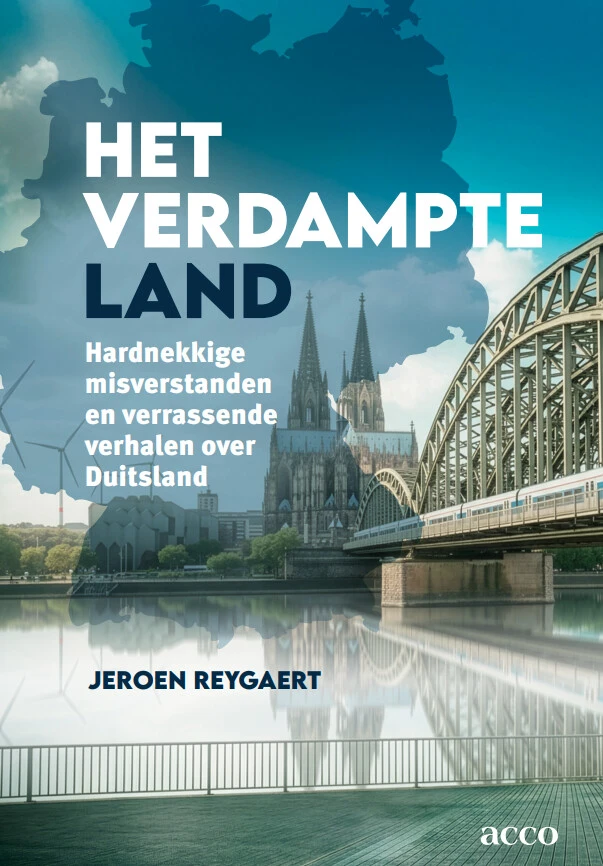 Het verdampte land – Jeroen Reygaert – boek cover