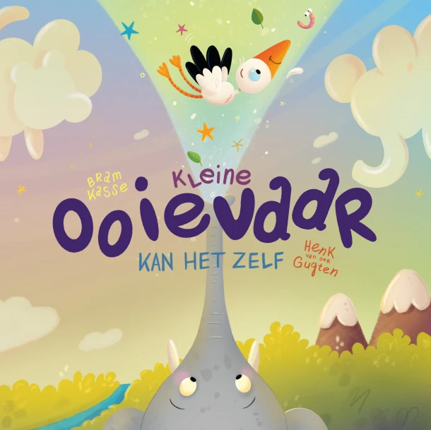 Kleine ooievaar kan het zelf – Bram Kasse – boek cover