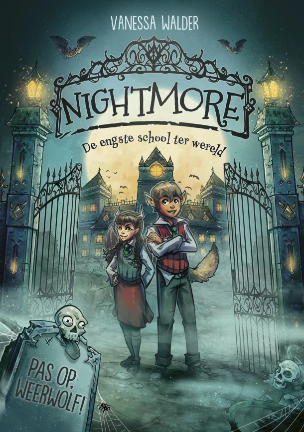 Nightmore: Pas op, weerwolf! – Vanessa Walder – boek cover
