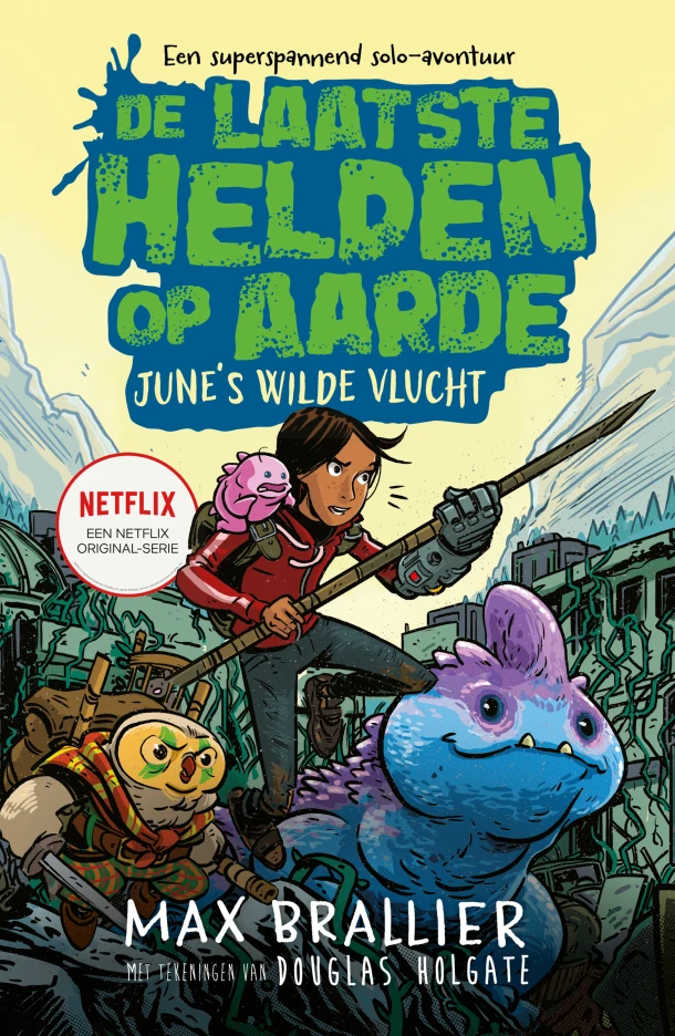 June's wilde vlucht – Max Brallier – boek cover