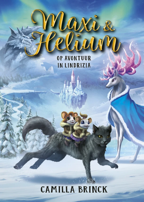 Maxi & Helium op avontuur in Lindrizia – Camilla Brinck – boek cover