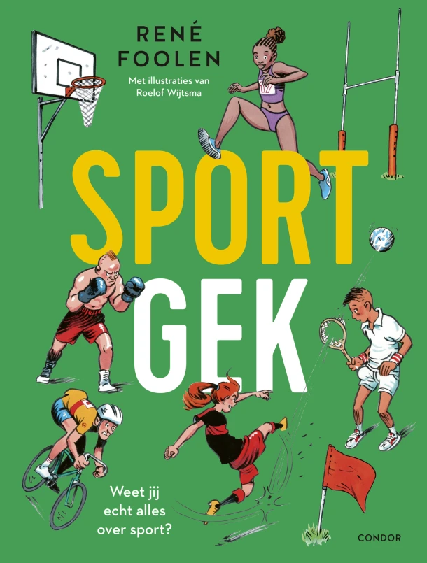 Sportgek – René Foolen – boek cover