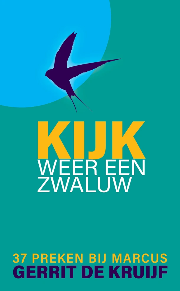 Kijk, weer een zwaluw – Gerrit de Kruijf – boek cover