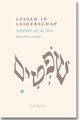 Lessen in leiderschap – Jonathan Sacks – boek cover