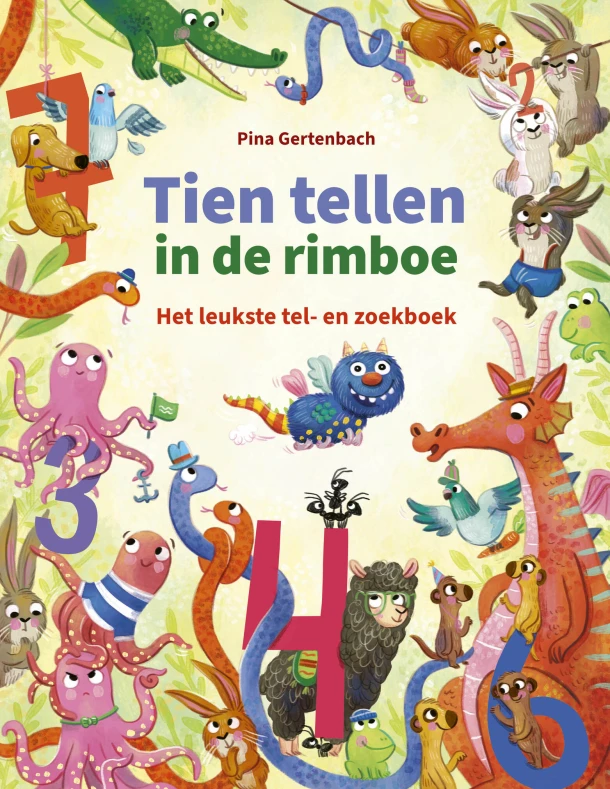 Tien tellen in de rimboe – Pina Gertenbach – boek cover