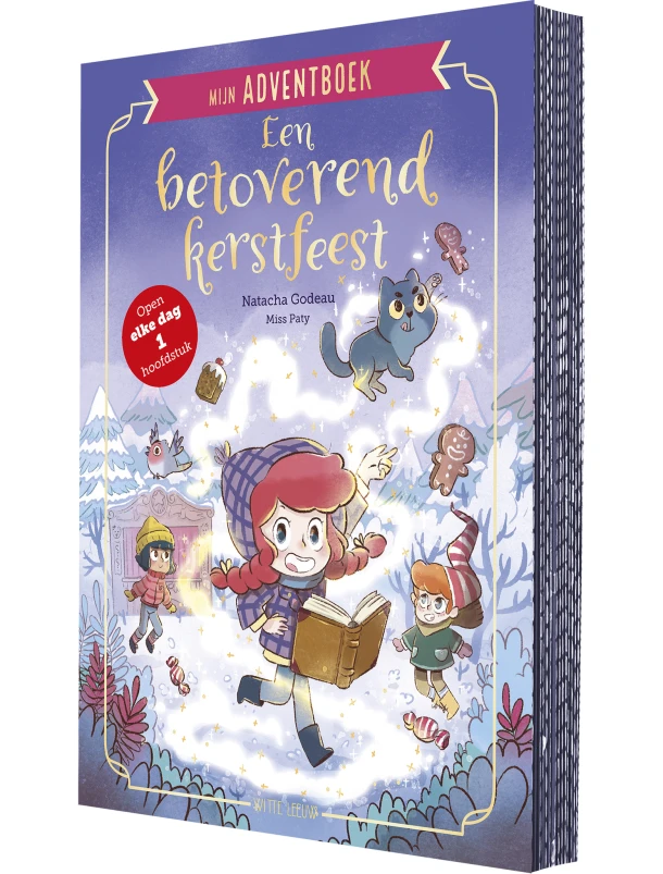 Mijn adventboek - Een betoverend kerstfeest – Natacha Godeau – boek cover