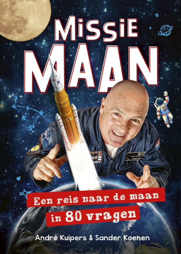 Missie Maan – André Kuipers – boek cover