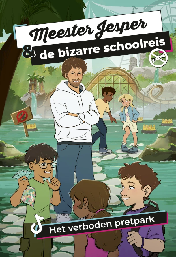 Meester Jesper & de bizarre schoolreis – Jesper Hesseling – boek cover