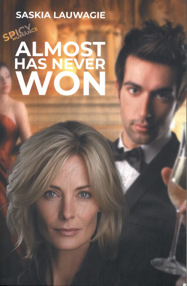 Almost has never won – Saskia Lauwagie – boek cover