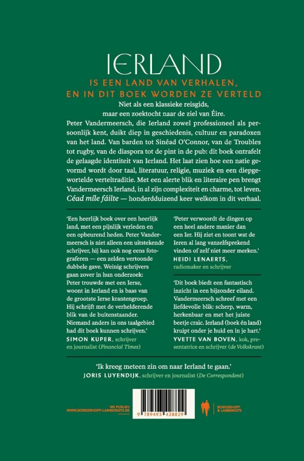 Ierland – Peter Vandermeersch – boek cover