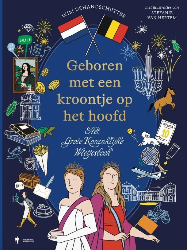 Geboren met een kroontje op het hoofd – Wim Dehandschutter – boek cover