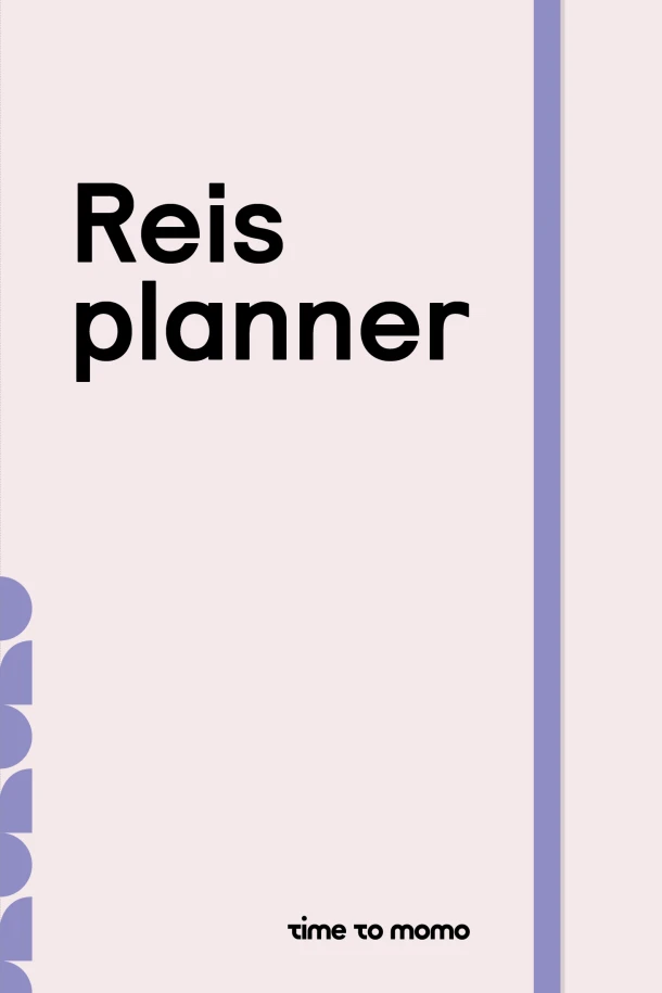 Reisplanner – Team Time to Momo – boek cover