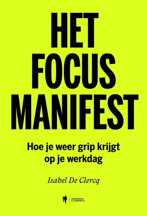 Het focusmanifest – Isabel De Clercq – boek cover