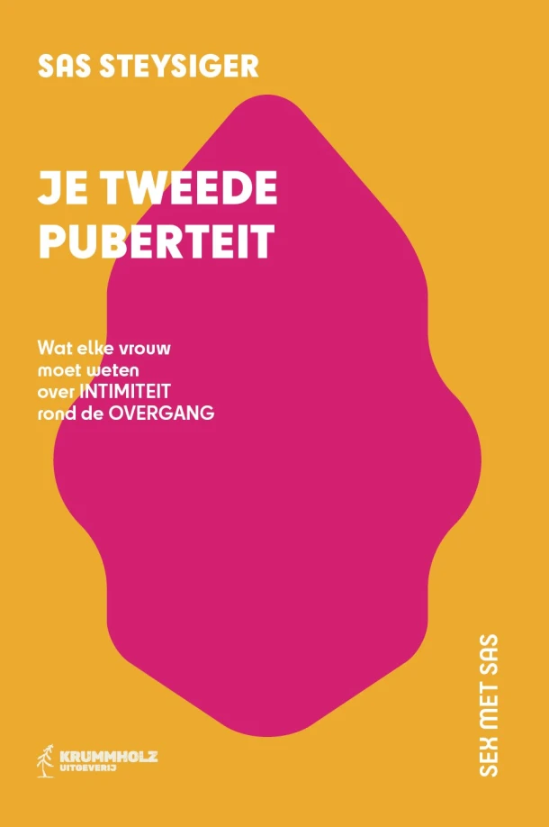 Je tweede puberteit – Sas Steysiger – boek cover
