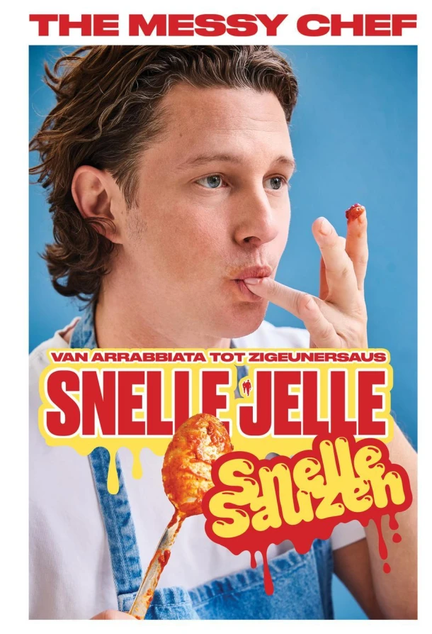 Snelle Jelle snelle sauzen – Jelle Beeckman – boek cover