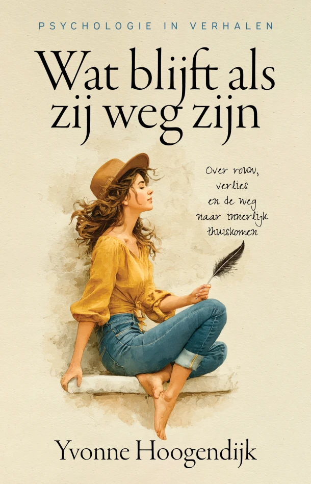 Wat blijft als zij weg zijn – Yvonne Hoogendijk – boek cover